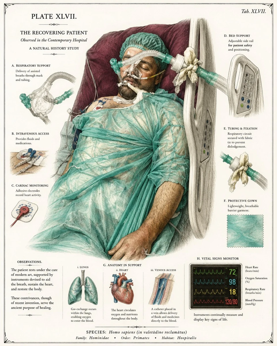 A highly detailed vintage medical anatomy plate illustration titled “The...