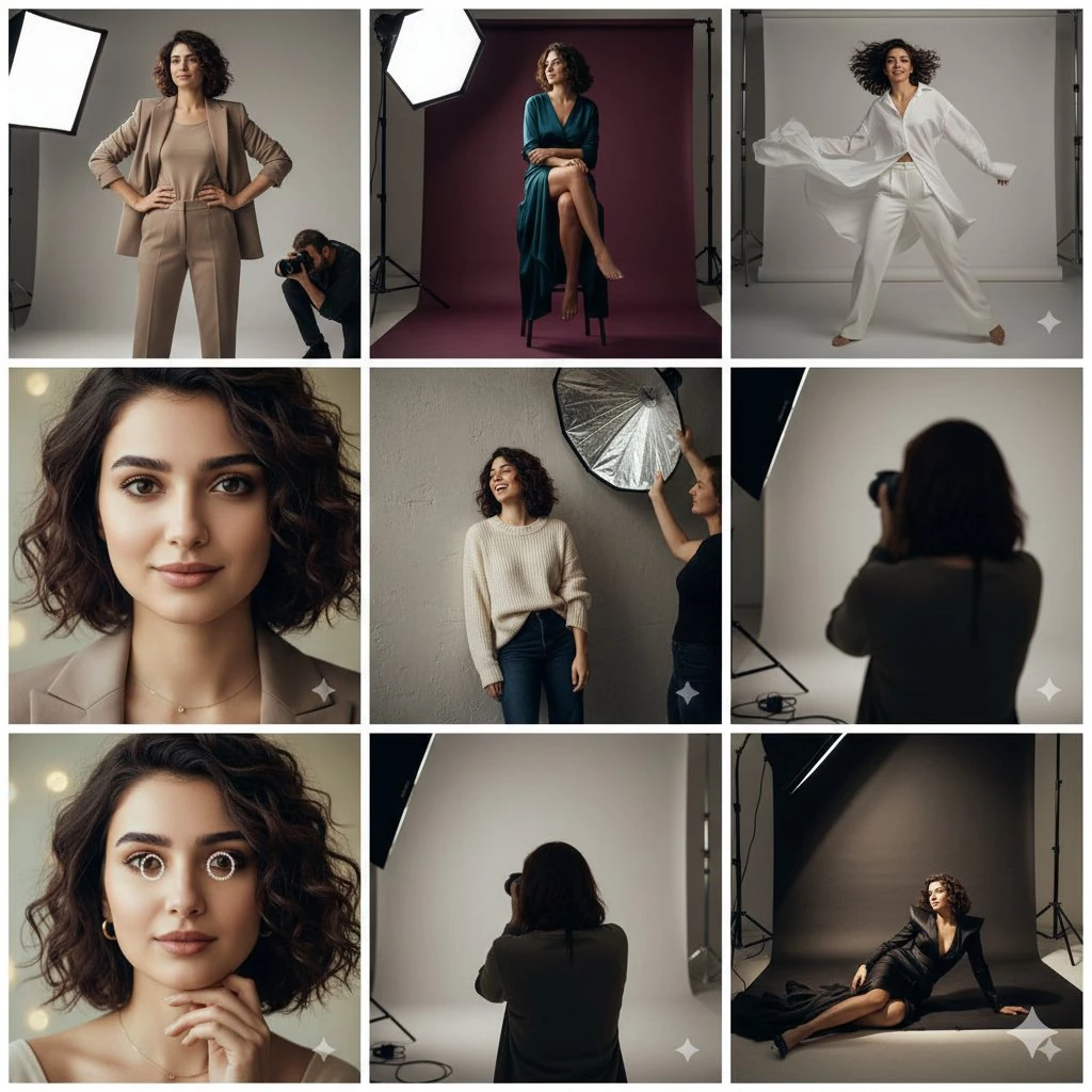 Fashion photography on Google Gemini Nano Banana