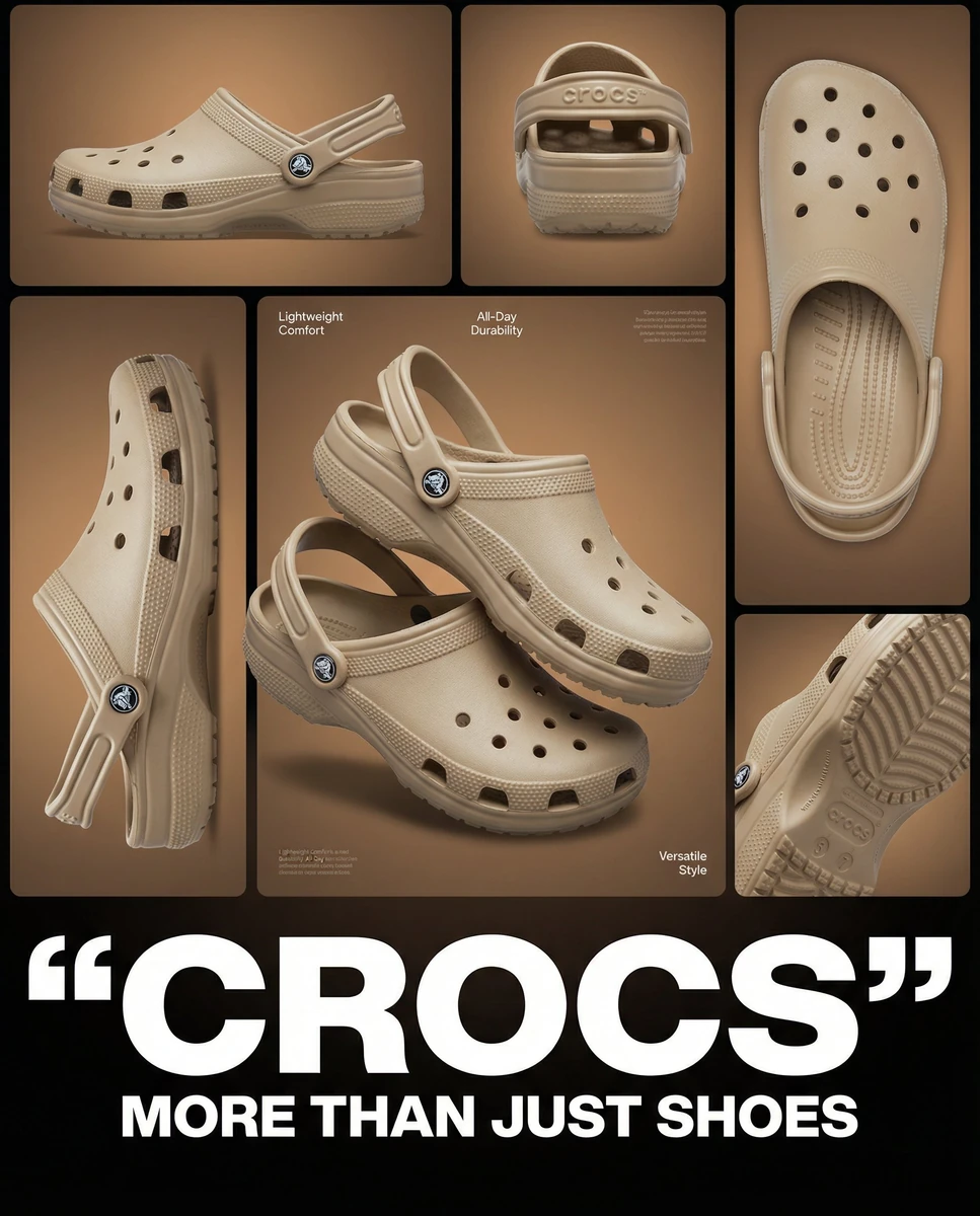 Do you love Crocs? Here is an advertisement Prompt.