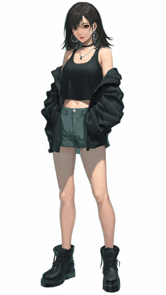 Midjourney prompt : draw Japanese female character