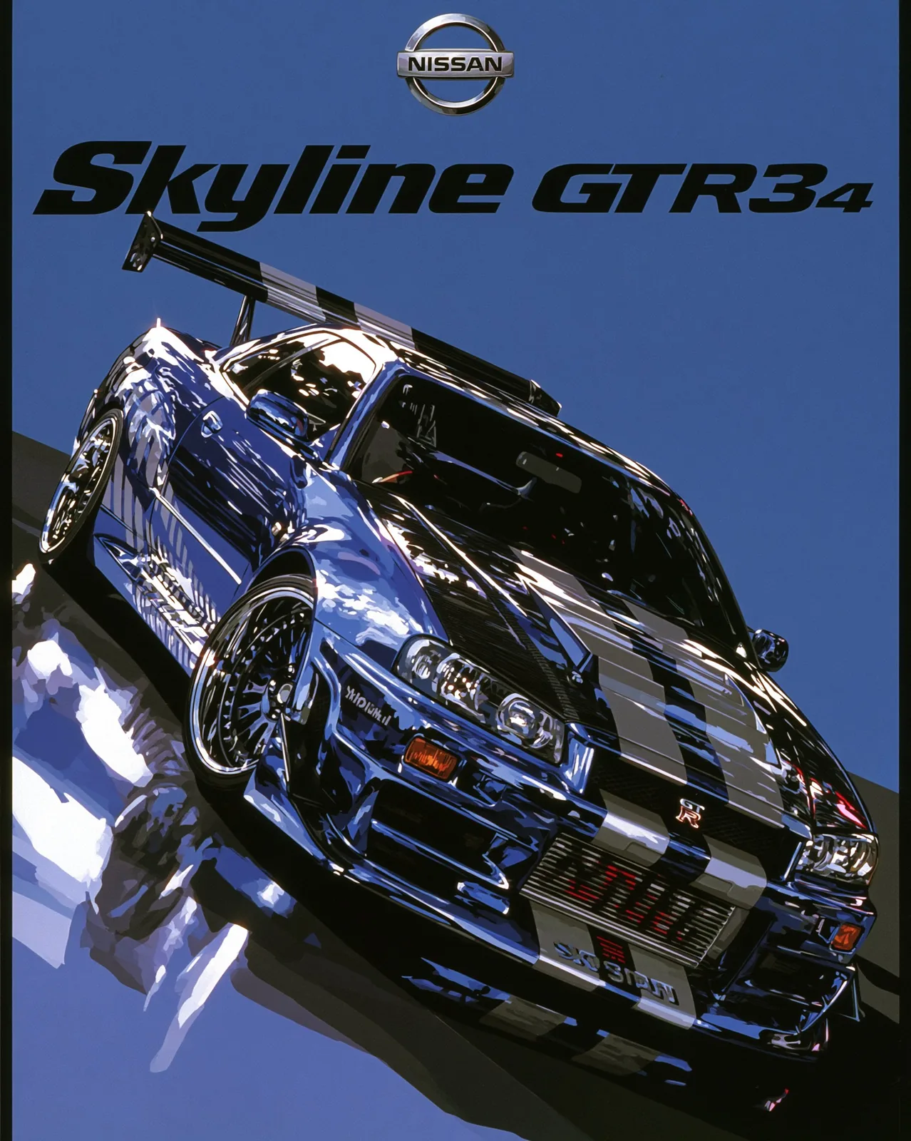 1999 Nissan Skyline GT-R R34, movie-inspired street-racing specification,...