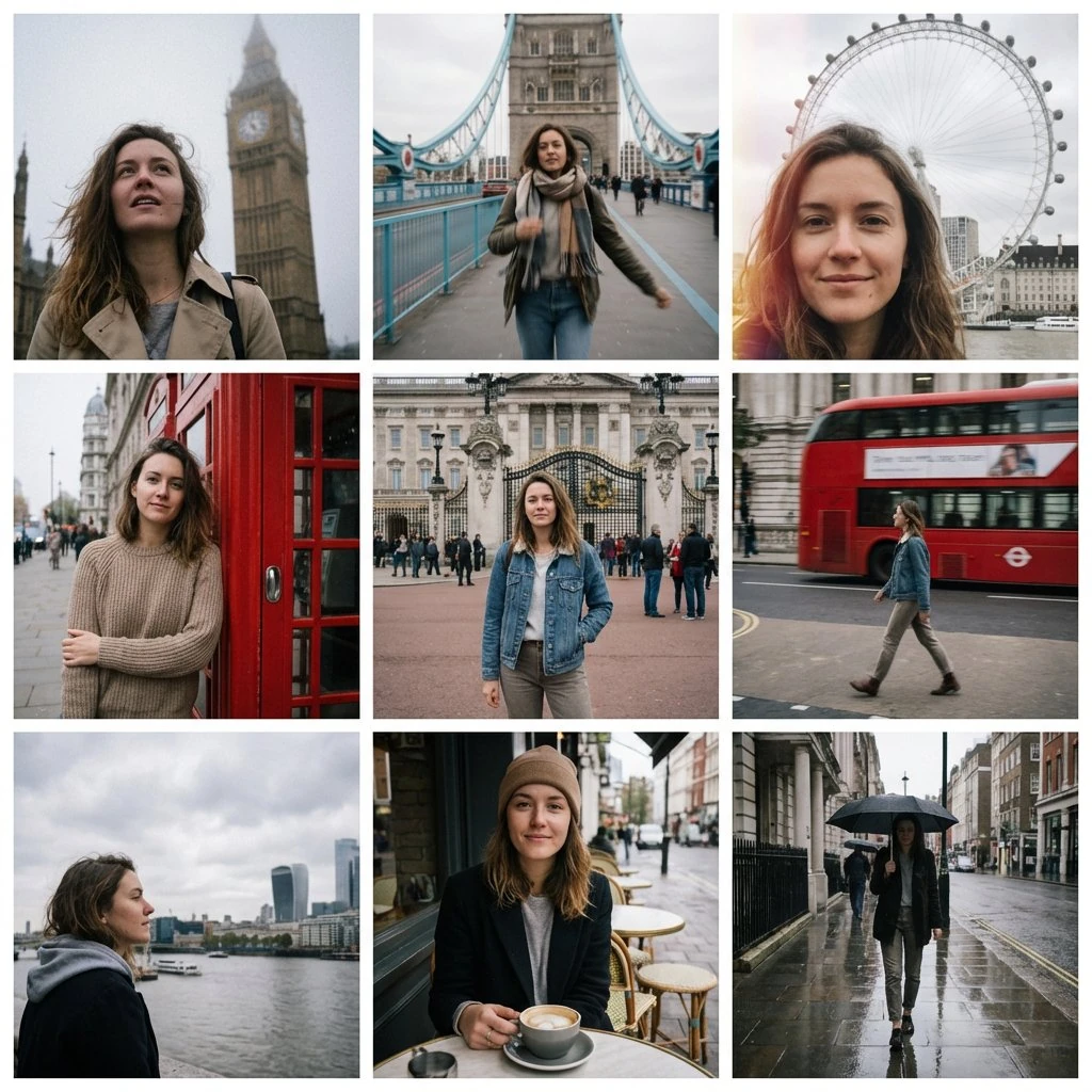 We are in London.