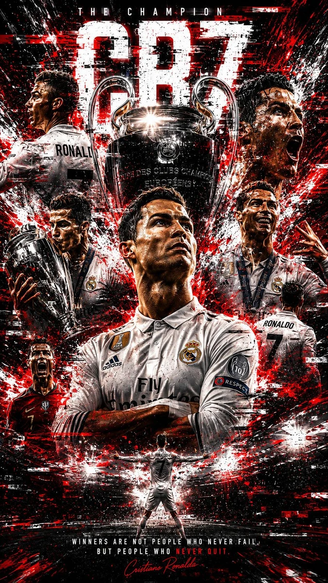 CR7 LEGACY — Ultra Epic Football Poster