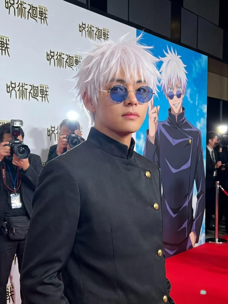 Ultra-realistic live-action anime adaptation premiere event, young celebr...