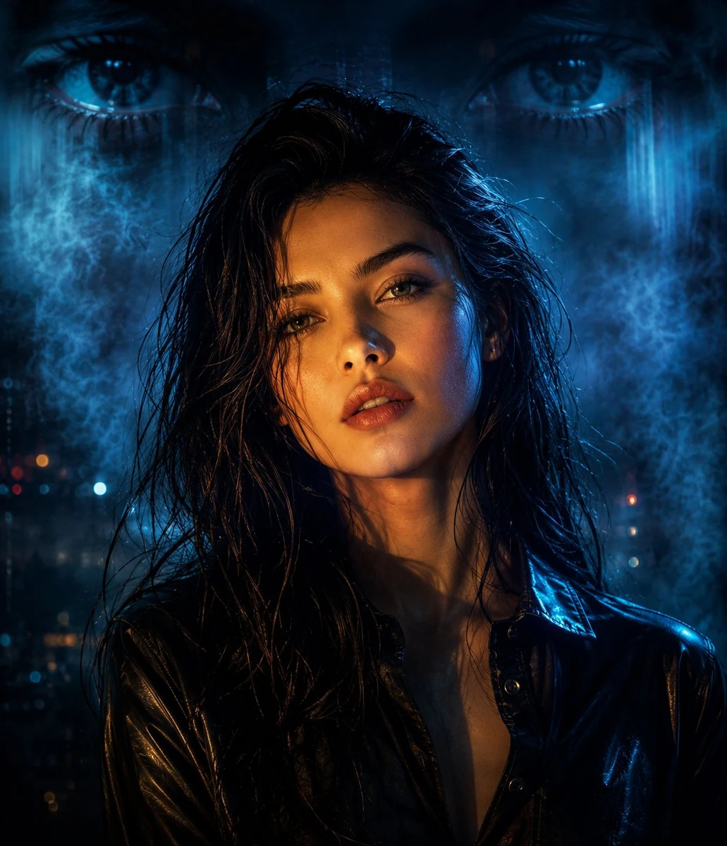 Cinematic Cyber punk portrait 🔥