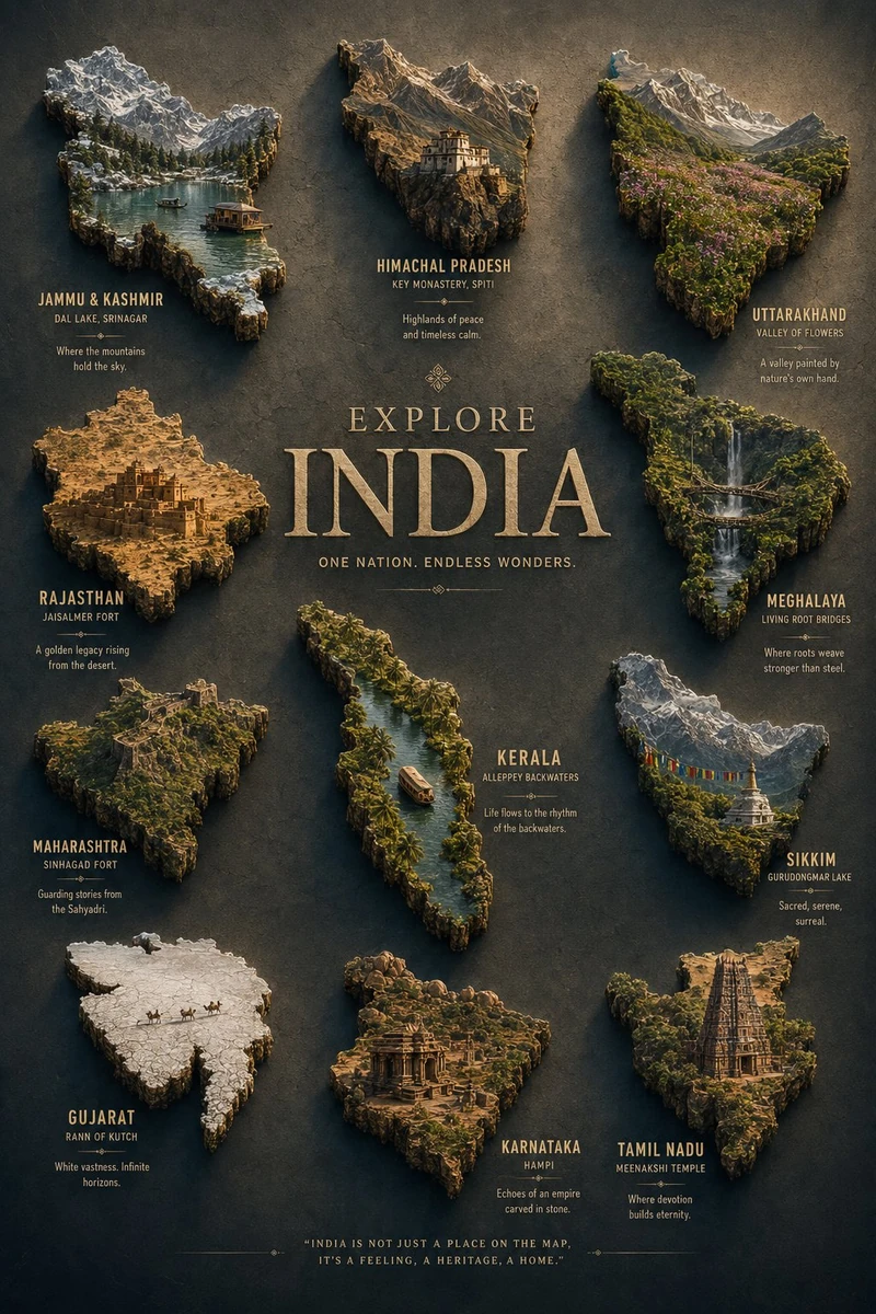 Explore India!