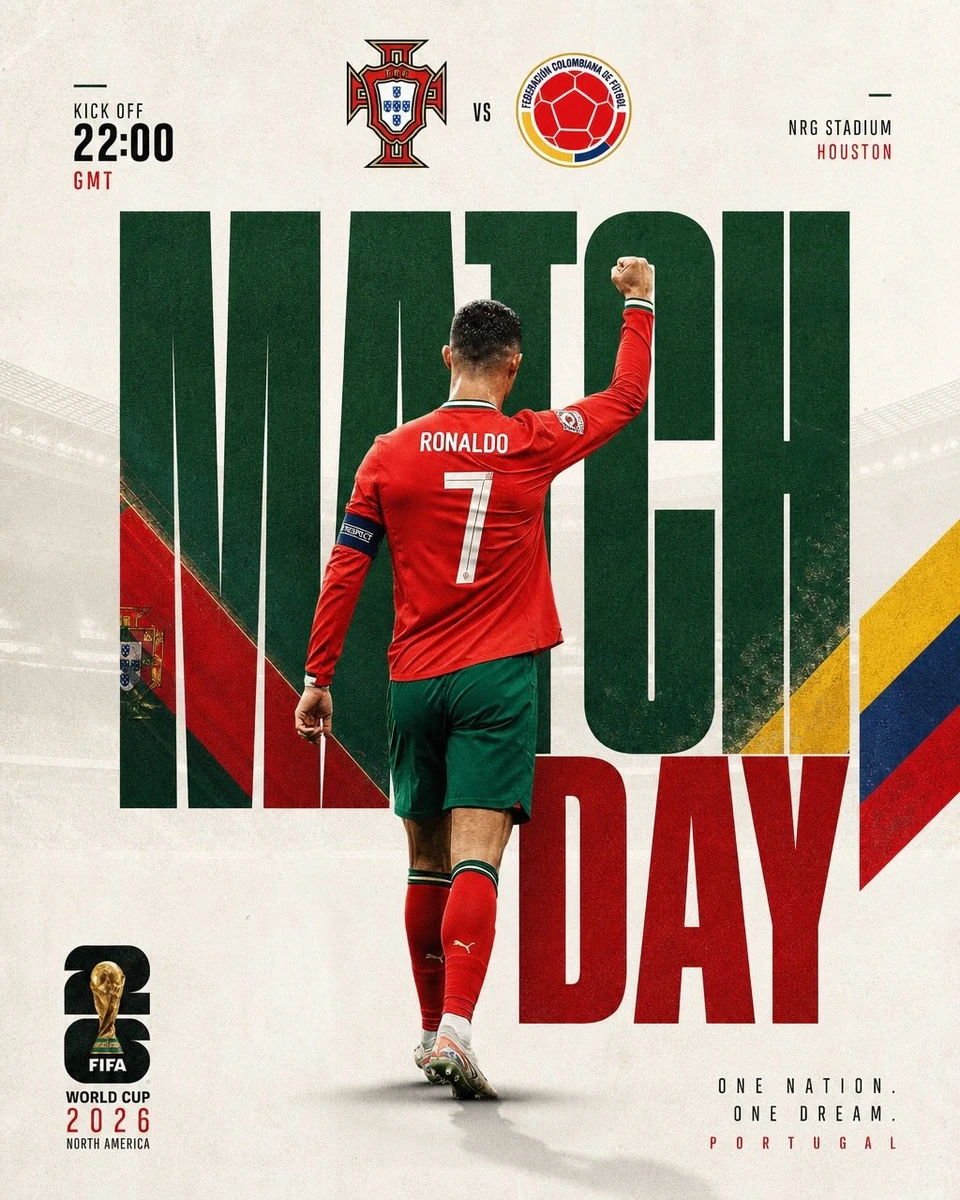 (Ronaldo Match Day Poster)