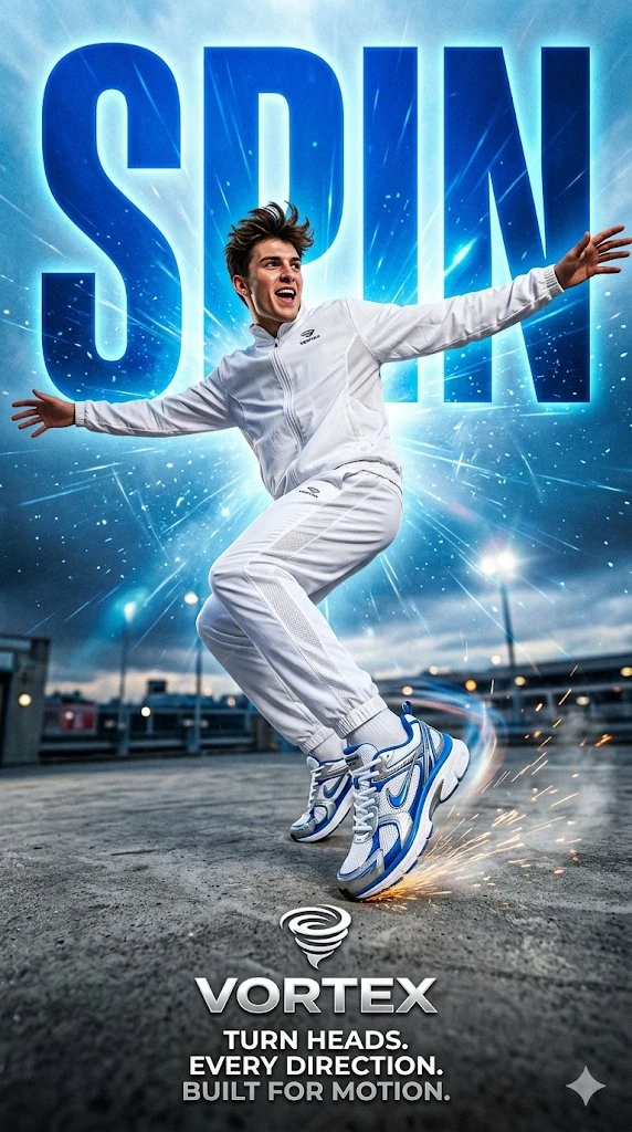 Sneaker Advertisment Poster(2)🔥