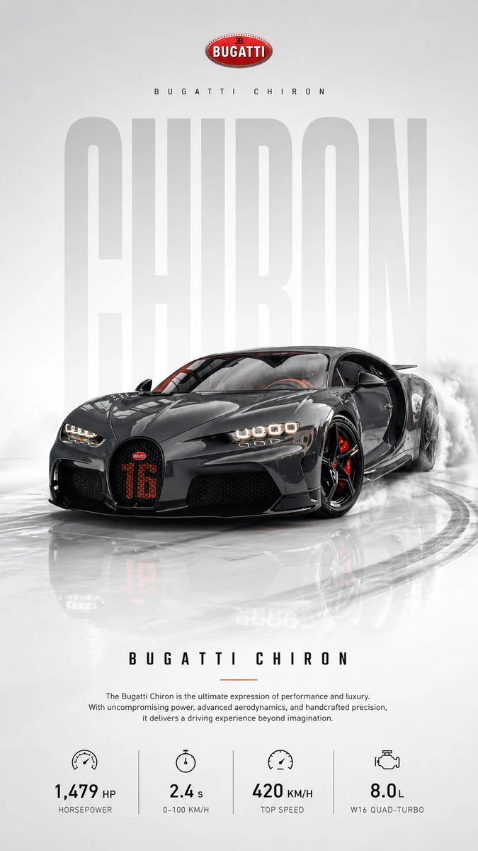 Ultra-clean automotive poster featuring the exact same car as the photo t...