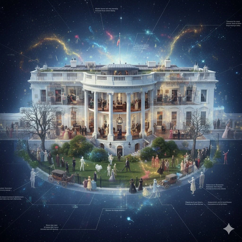 “Imagine what an entity sees that exists outside of time in a higher dime...