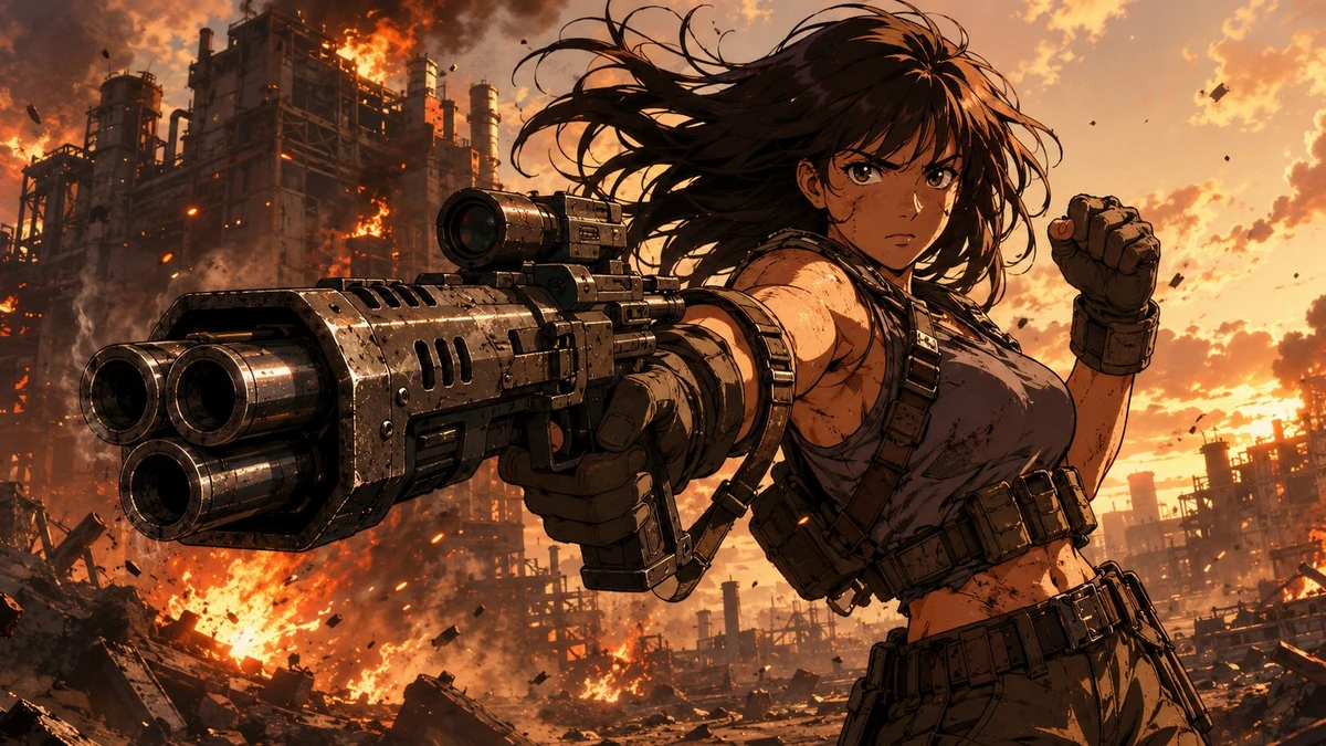 SEEDANCE 2.0 | I2V | 10s | 16:9 | 24fps | high-end anime action film | us...