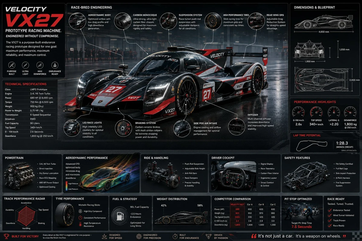 Infographic image of a Futuristic racing car created with GPT Image 2 on...