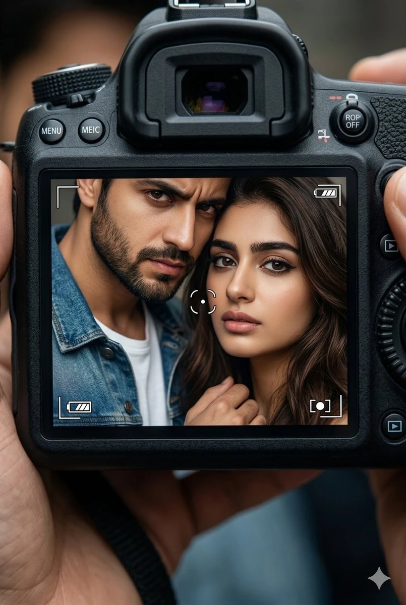 A highly detailed photorealistic romantic close-up portrait of a young So...