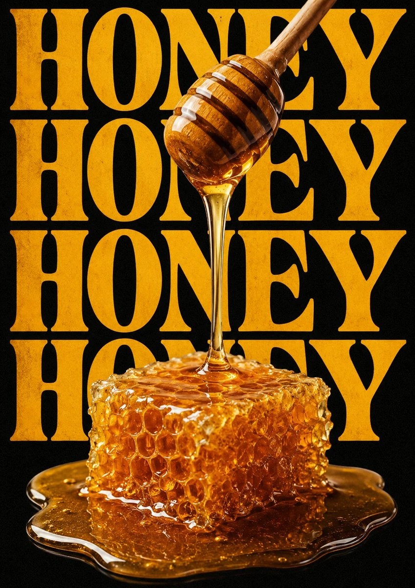 Food Typography Poster Image🔥
