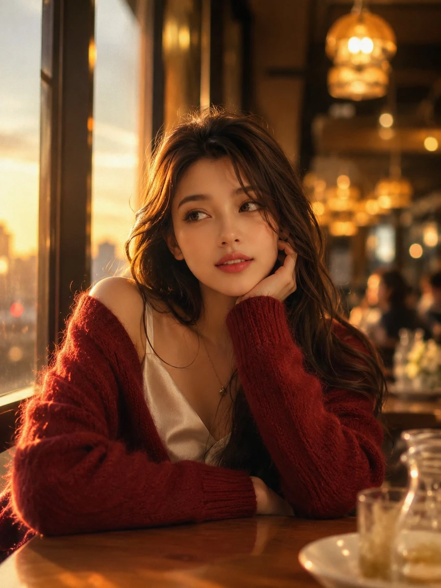 Ultra-realistic cinematic portrait photography, vertical 3:4 composition....