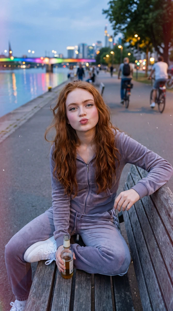 prompt": "Ultra-realistic lifestyle portrait of a young woman with long w...