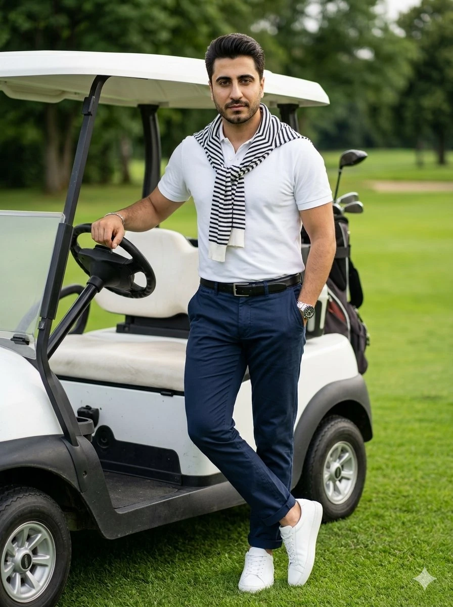 Ultra-realistic portrait photo of a confident handsome South Asian man in...