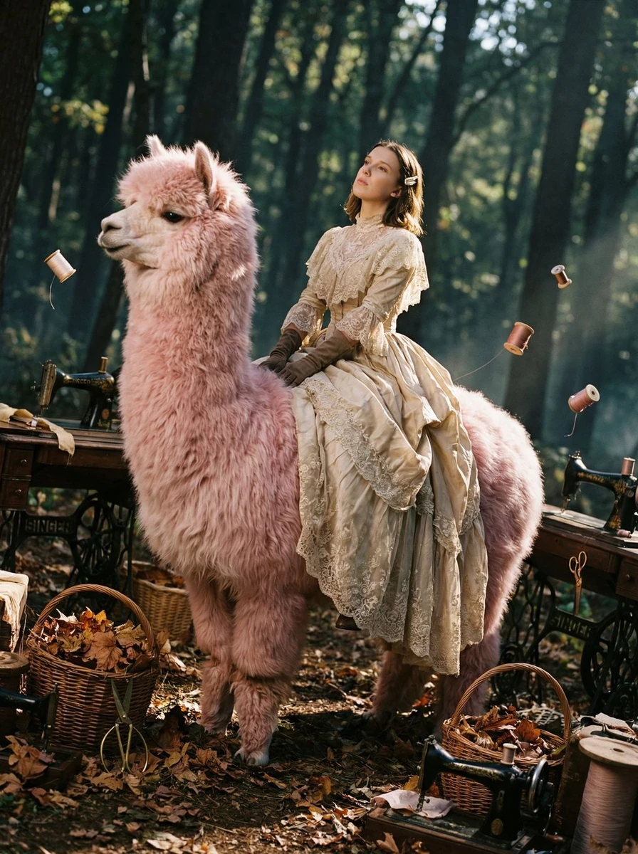 vibe_title_en": "Surrealist Llama Reverie",