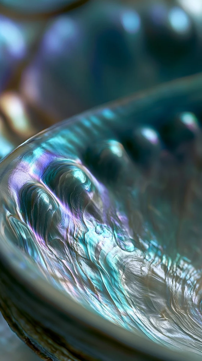 Midjourney Prompt: "Micro-Luminescence: Translucent Detail Against Ethere...