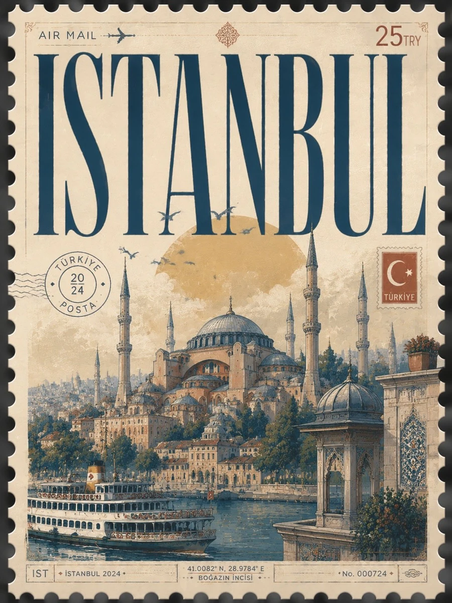 Design a ‘4:5’ premium collectible postal-stamp poster for [daraa] blendi...