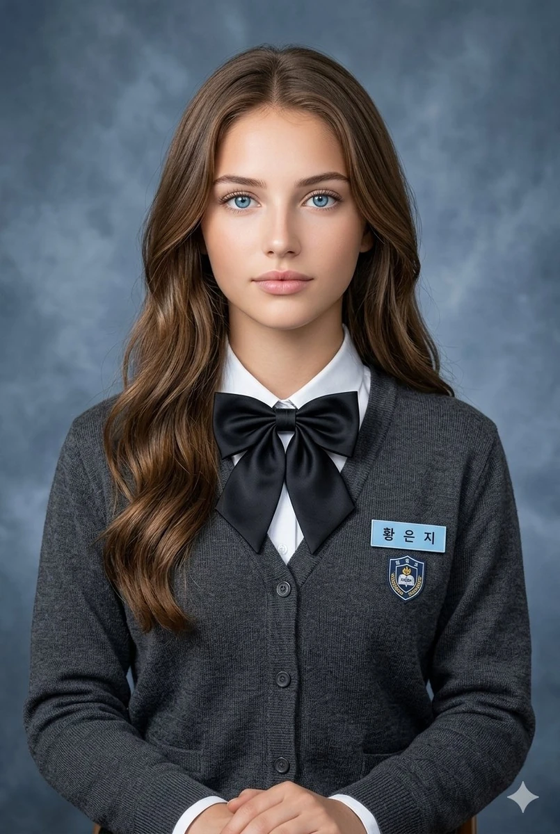 High-resolution studio portrait of a beautiful young woman with piercing...