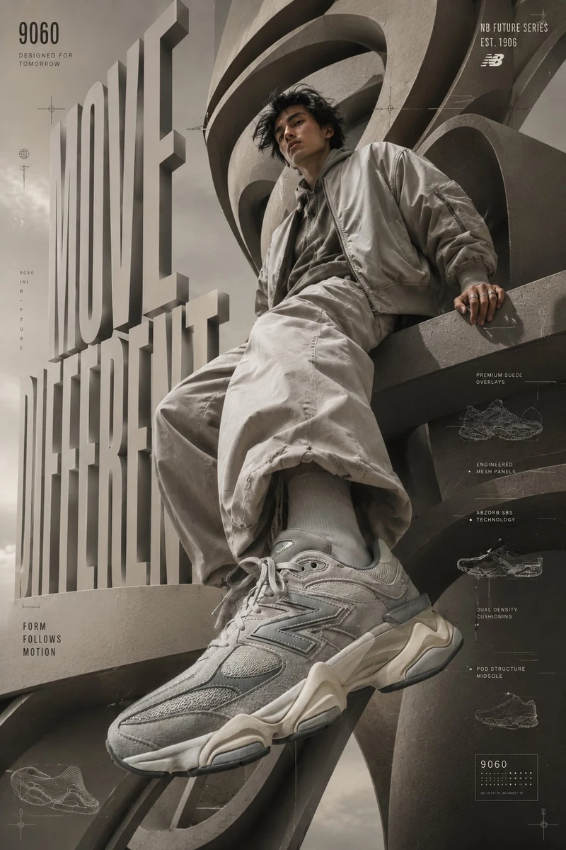 New Balance ad by GPT Image 2.0