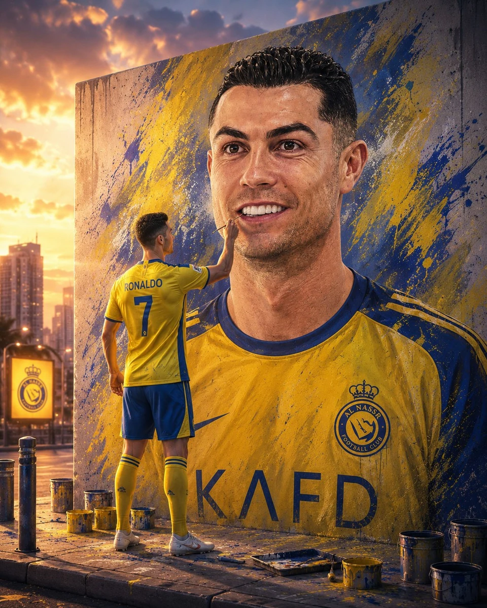Ultra-detailed surreal cinematic digital painting of the man from the ref...