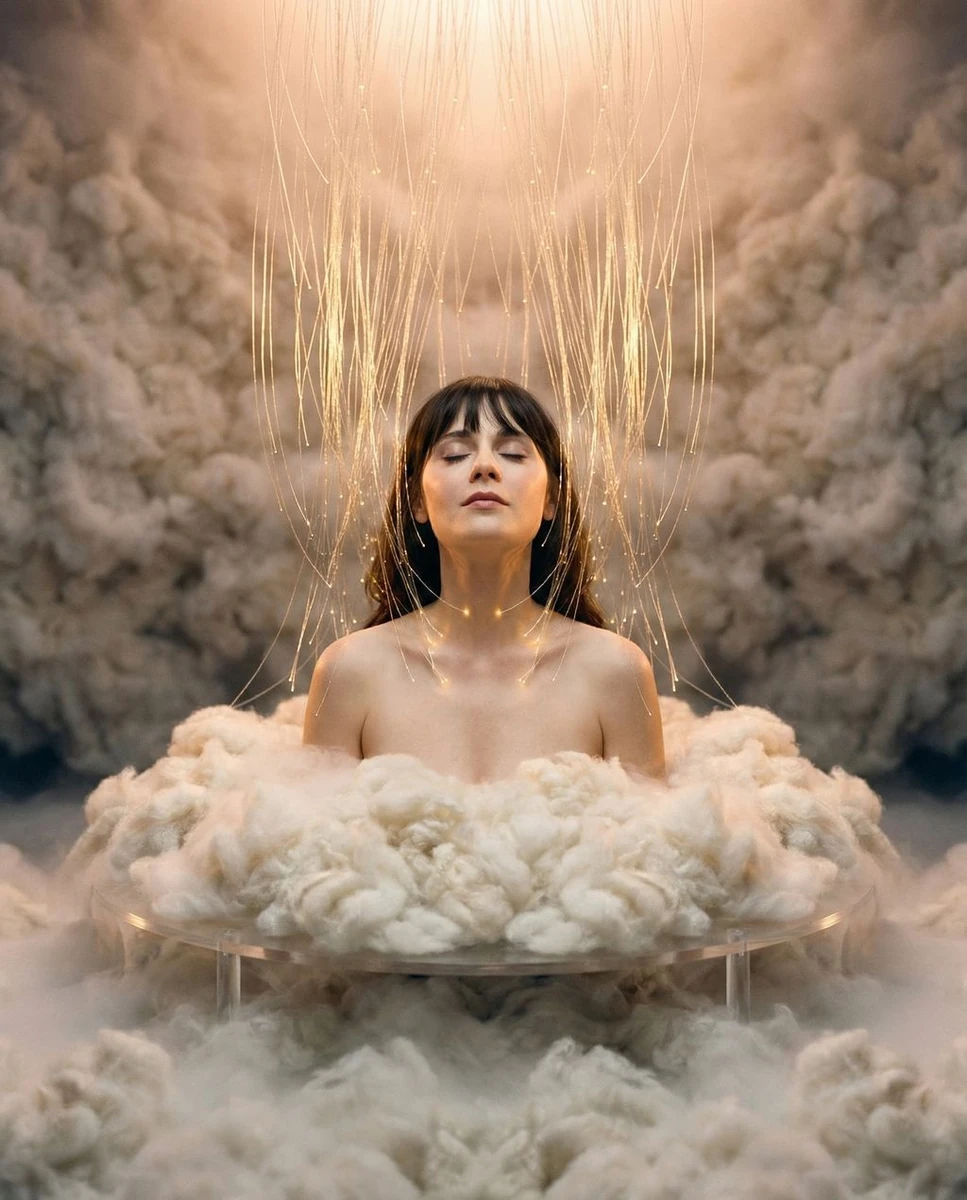 vibe_title_en": "Ethereal Surrender in a Cotton Purgatory",