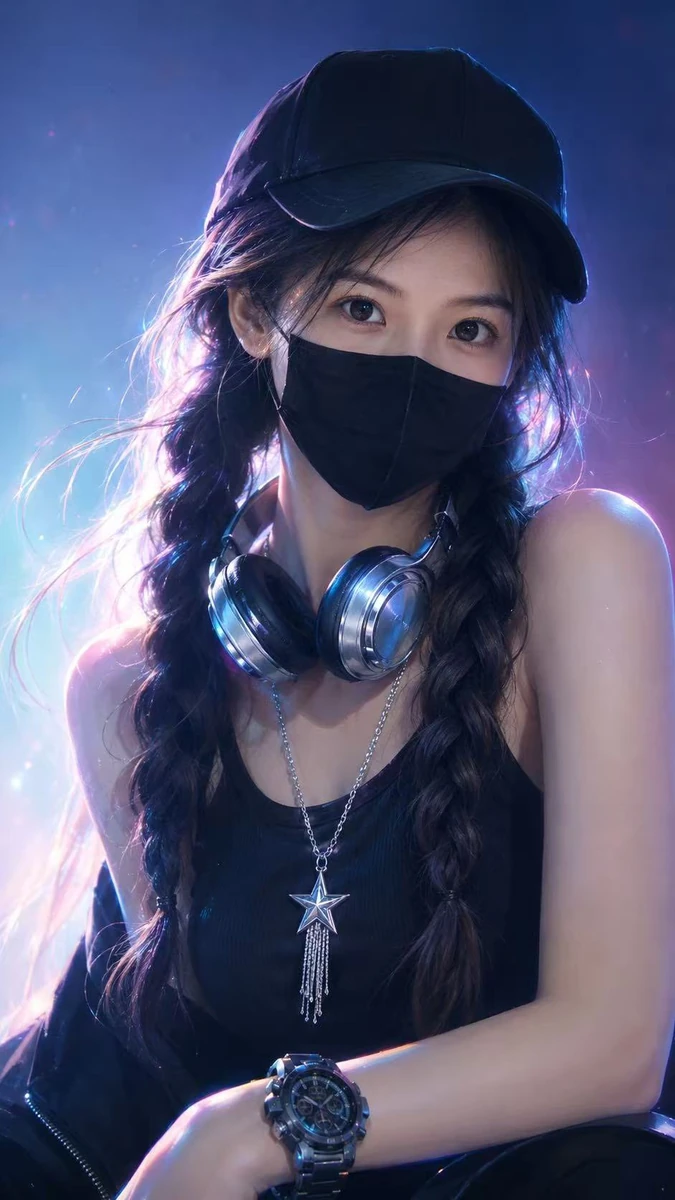 Neon streetwear portrait experiment