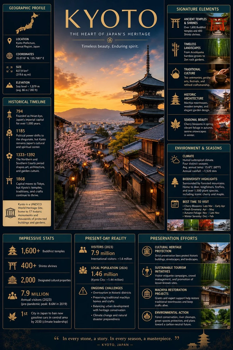 Design a premium, modern infographic illustration about [PLACE NAME] in a...