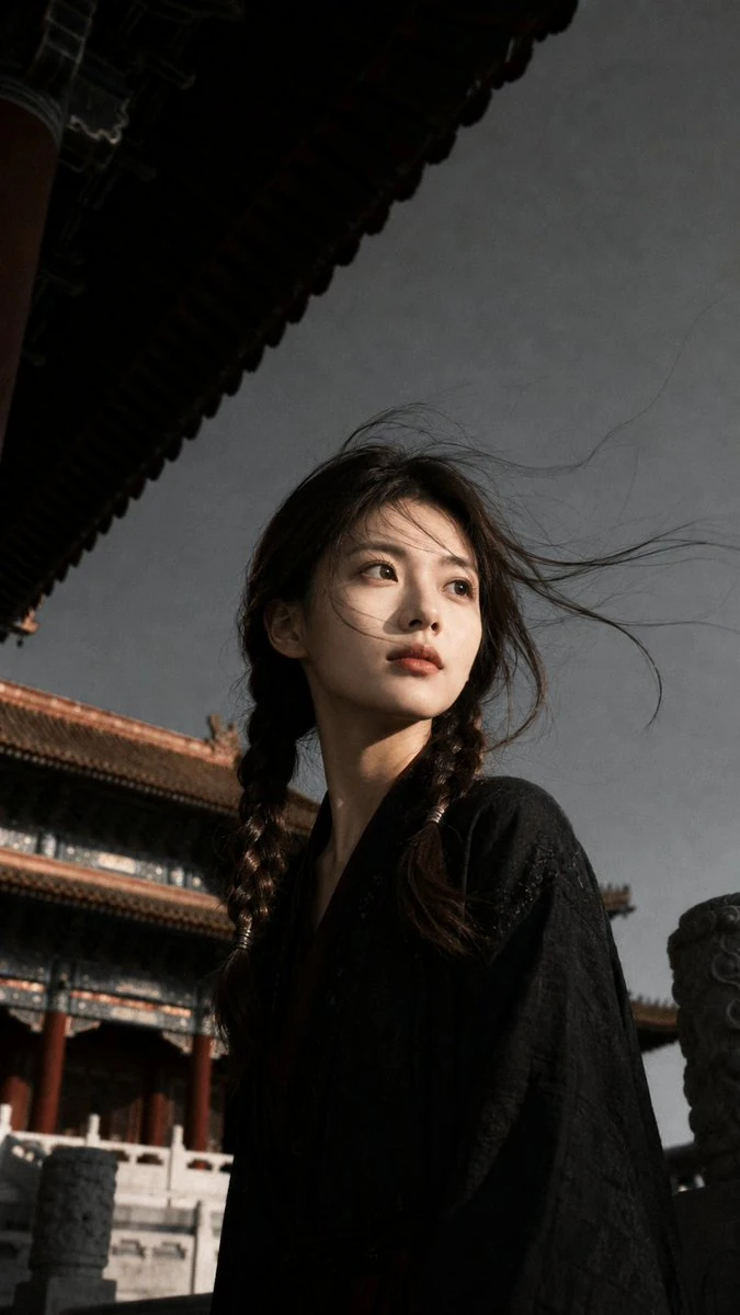 Turning a simple portrait into a cinematic ancient Chinese still