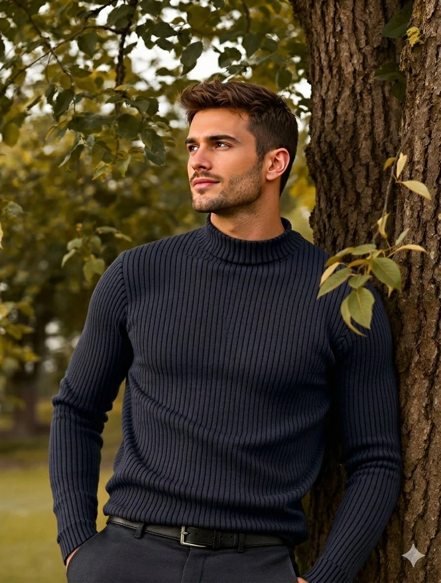 A highly detailed photograph of a handsome young man in his late 20s with...