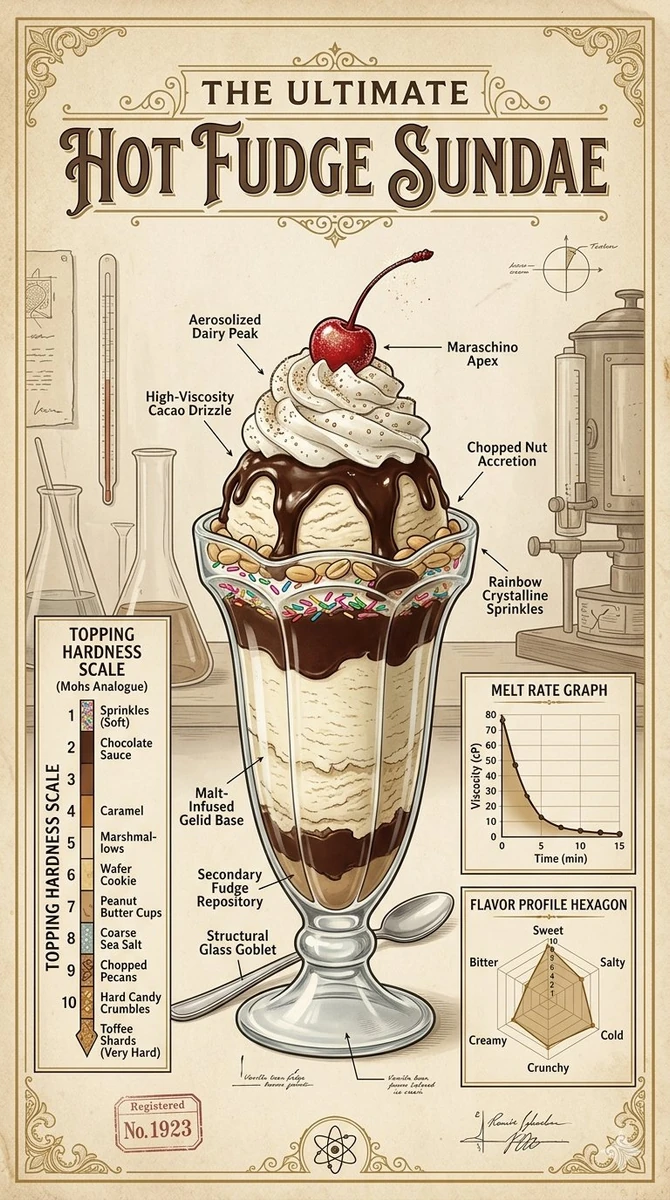 Desserts, but make it peer-reviewed. 🍌🍓🍫