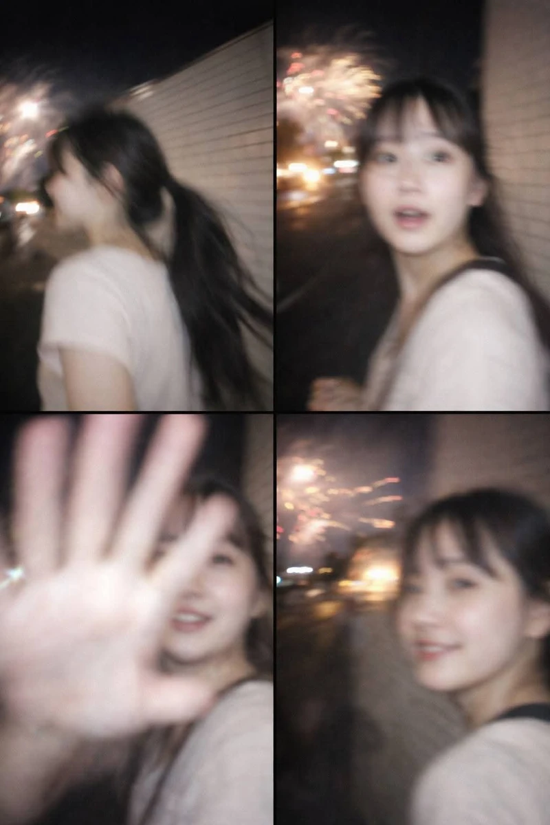 Ultra-realistic accidental smartphone photograph — quad-frame contact sheet.