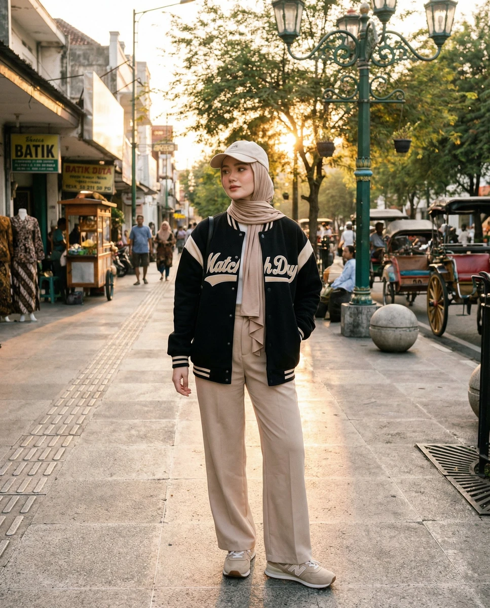 Classic Chrome Golden Hour at Malioboro Street, Yogyakarta