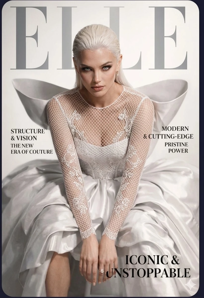 Fashion magazine cover🔥