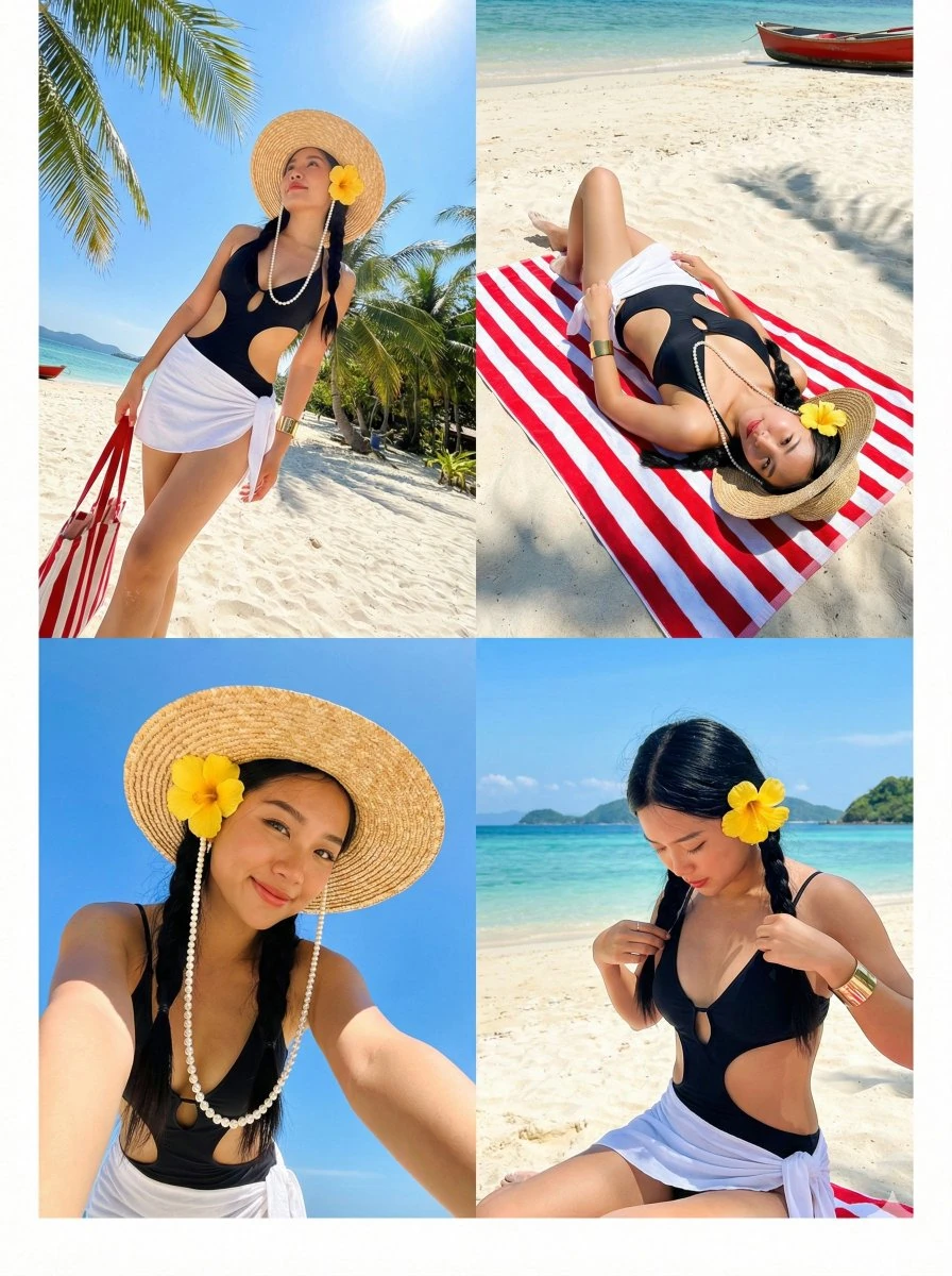 type": "2x2 Photo Collage (4-Panel Grid).",