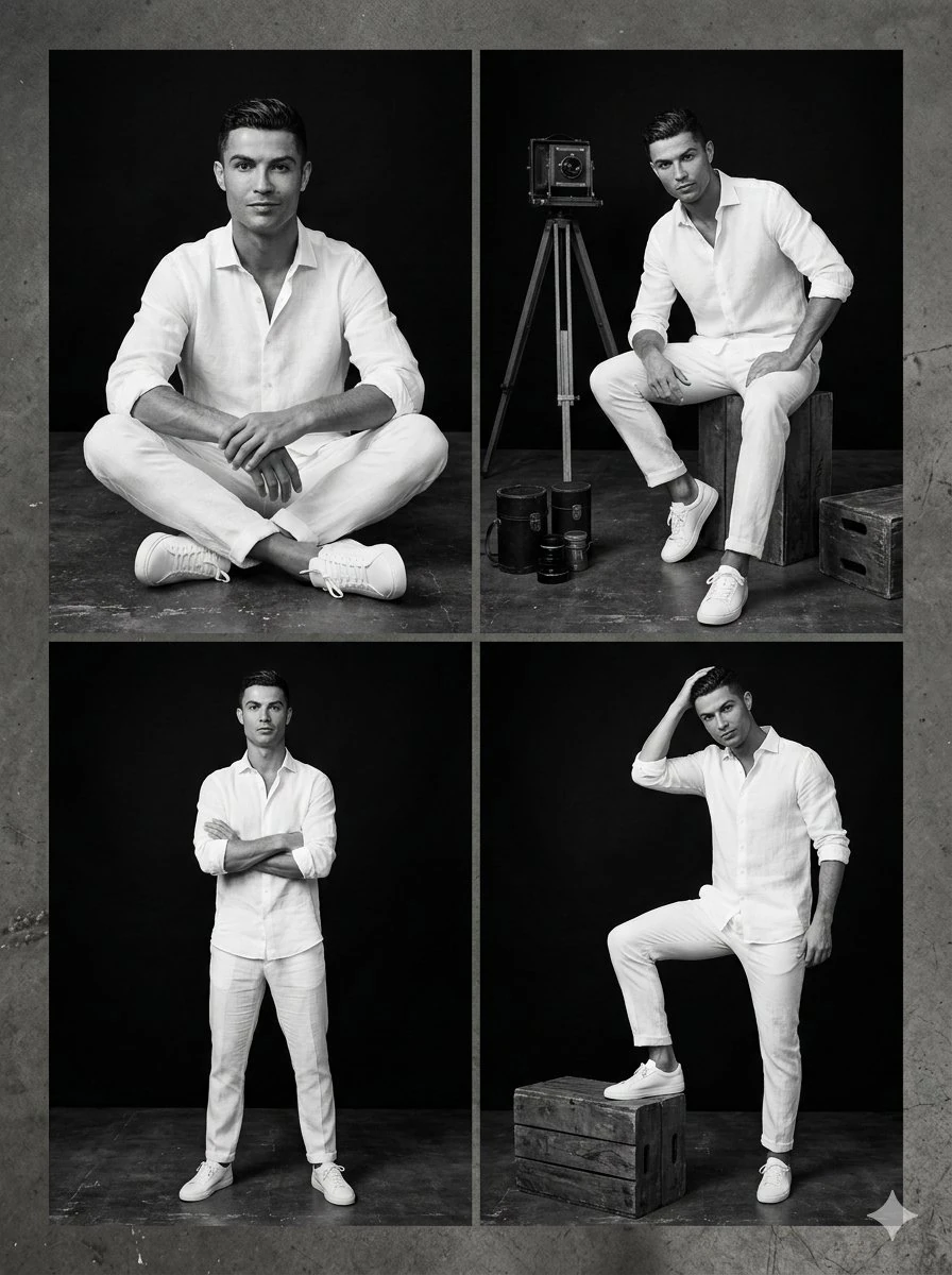 Ultra-realistic luxury fashion editorial photoshoot featuring a world-cla...