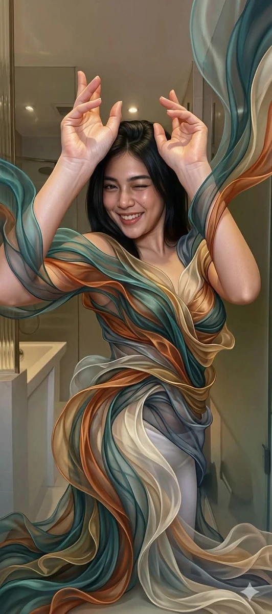Ultra-detailed neo-organic portrait illustration blending hyper-realistic...