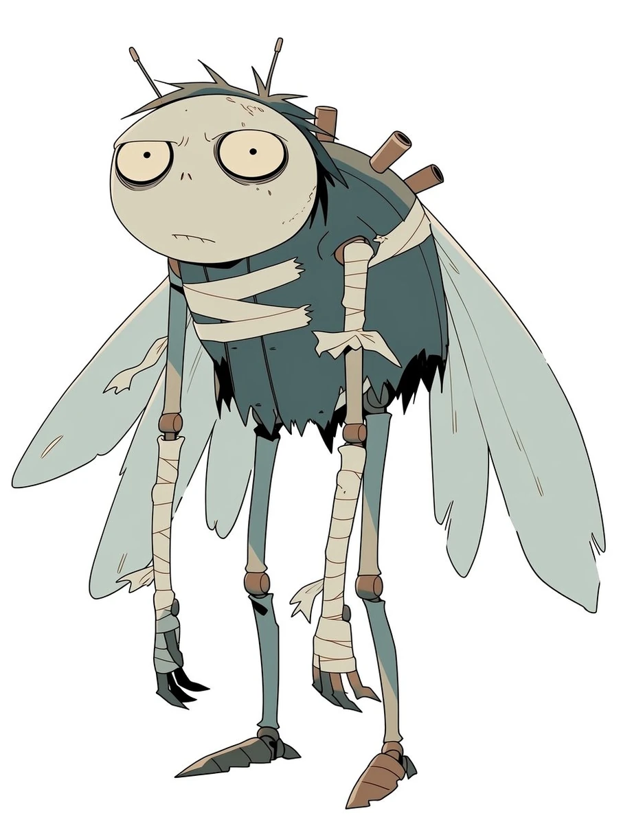 When I was experimenting with character concepts in Midjourney, one image..., media 2