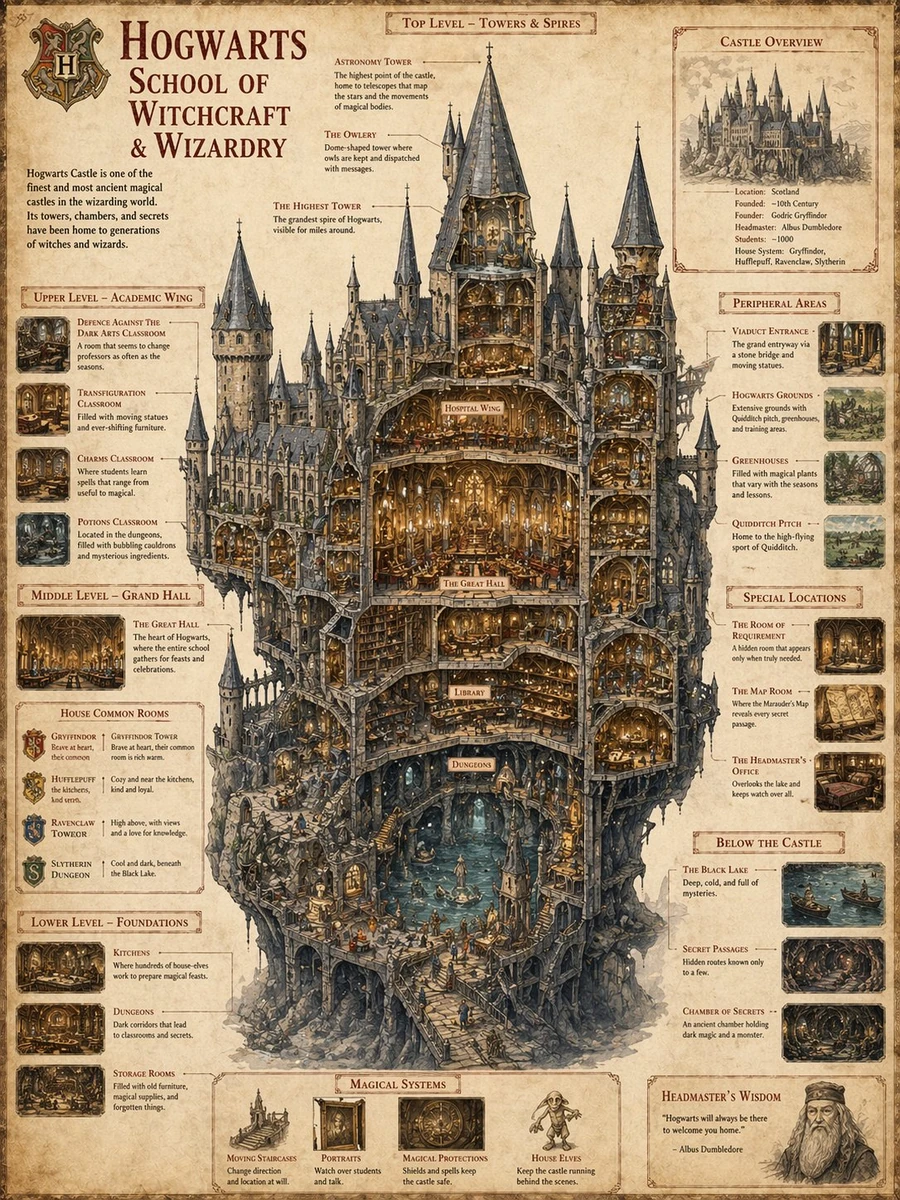 A breathtakingly intricate masterpiece conceptual infographic of an epic...