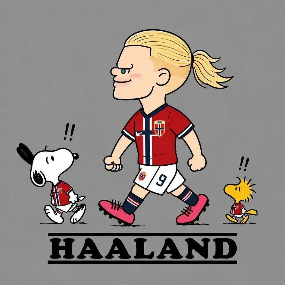A cute, minimalist cartoon illustration in the classic Peanuts comic styl...