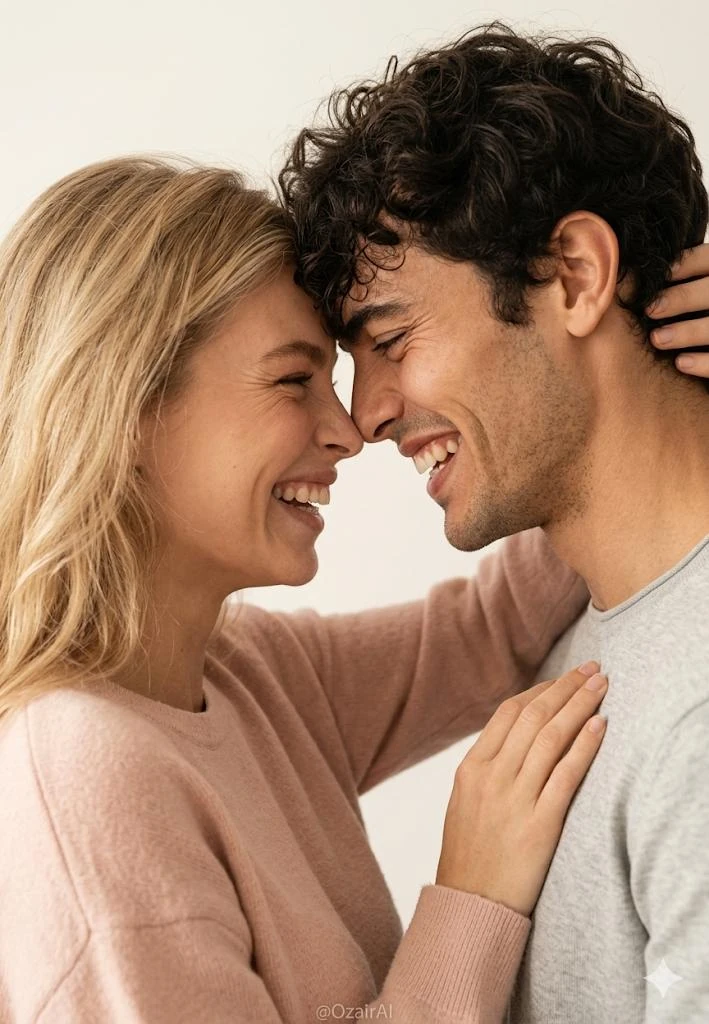 Intimate couple portrait🤍