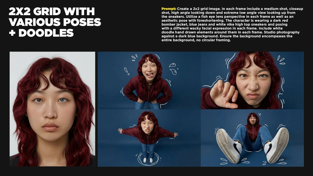 The grid method is still one of my favorites for consistent storytelling....