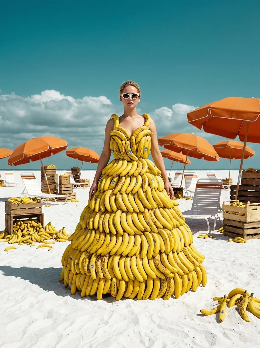 Tropical Absurdism with Jennifer Lawrence