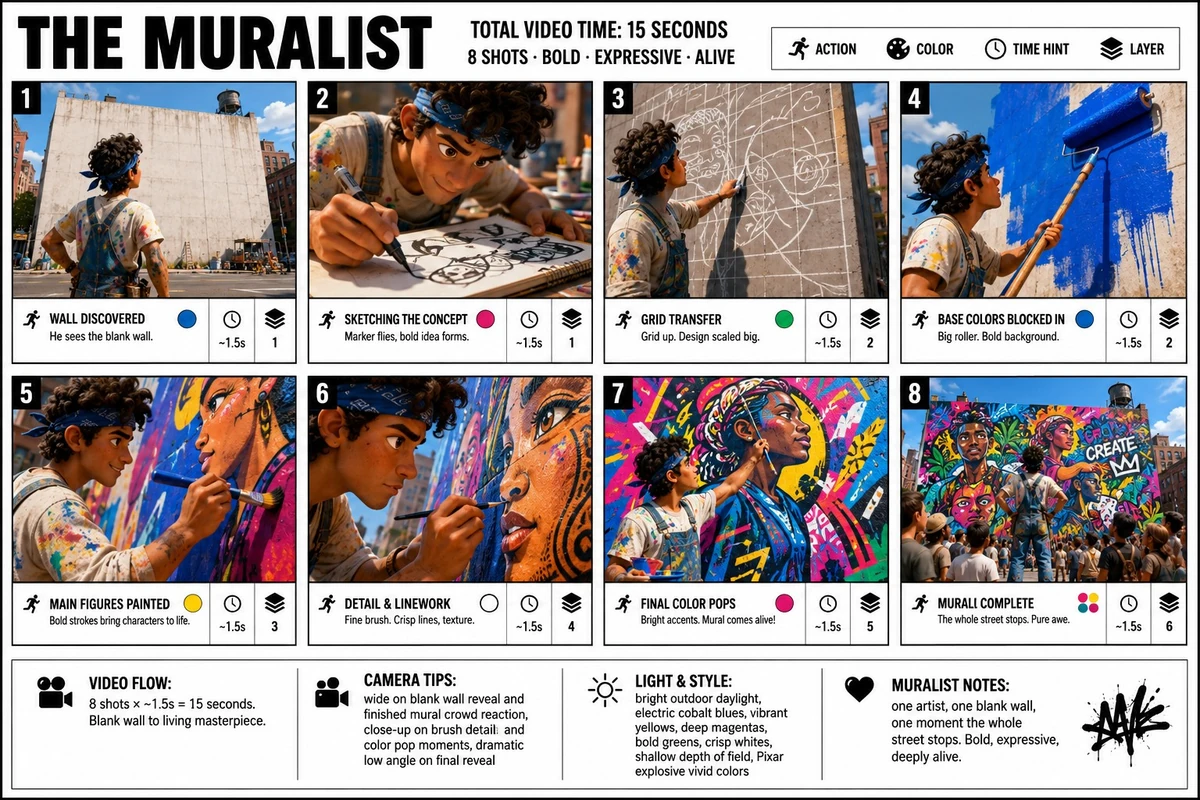 @lovart_ai GPT IMAGE 2 STORYBOARD PROMPT:
