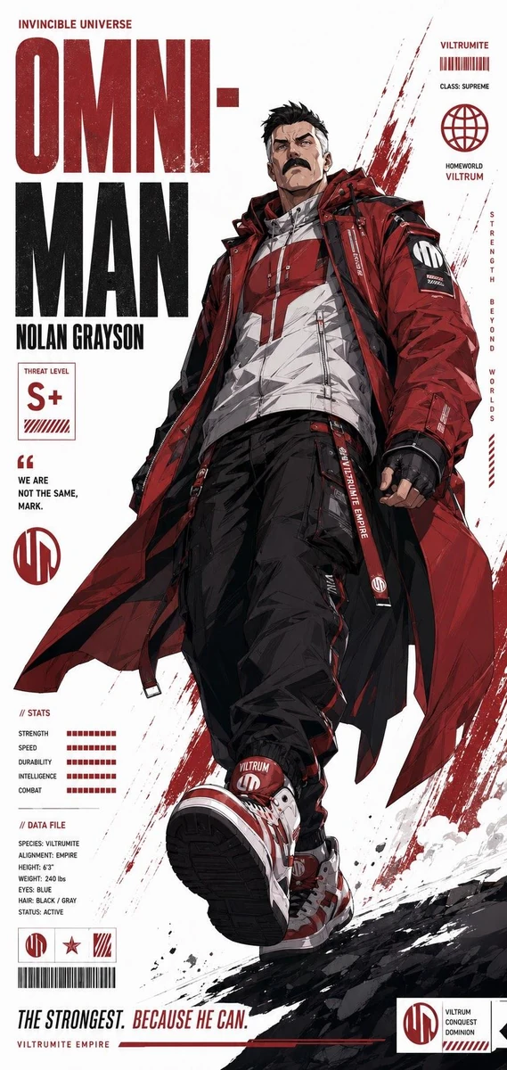 Ultra-detailed futuristic anime character poster inspired by modern super...
