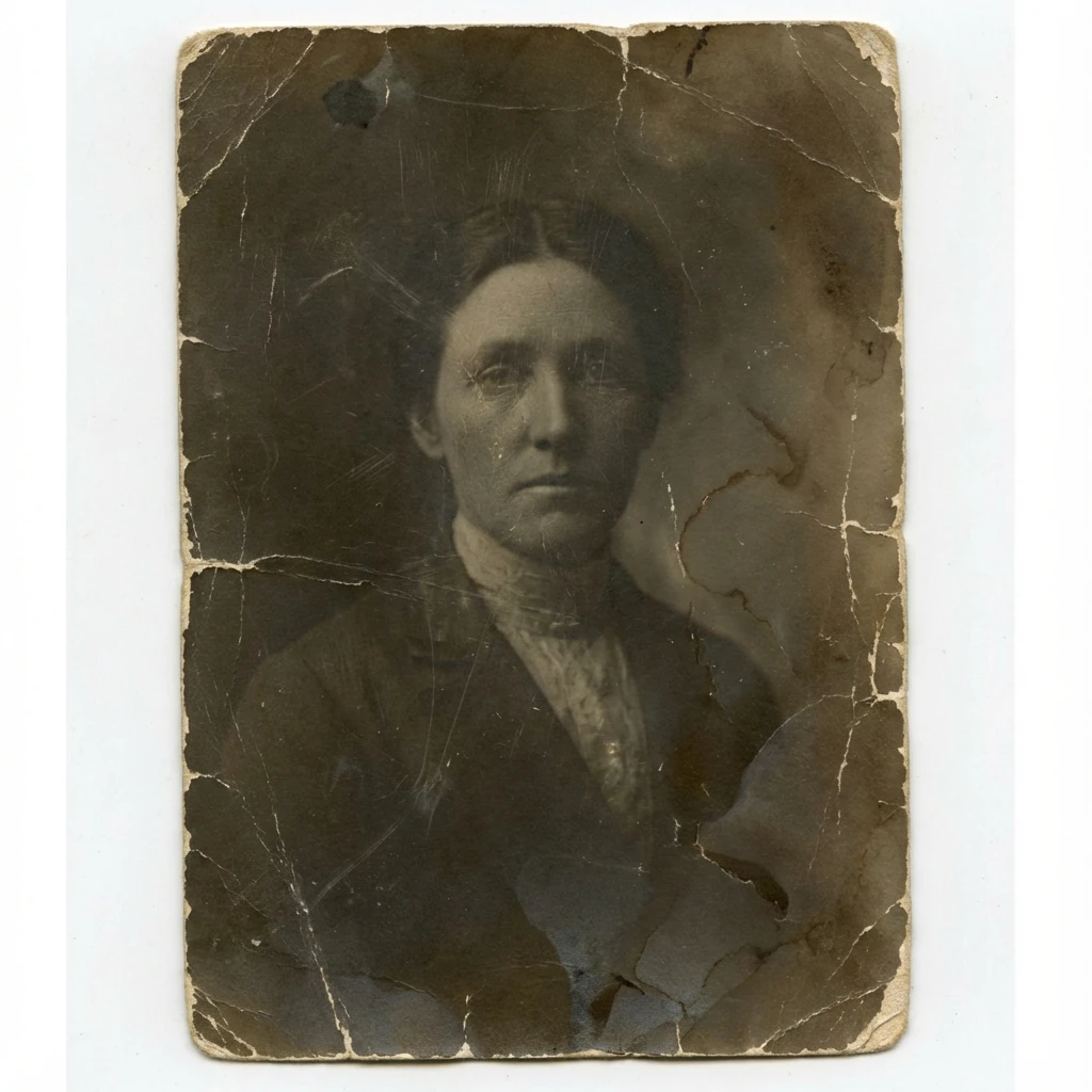 Faithfully restore this image with high fidelity to modern photograph qua...