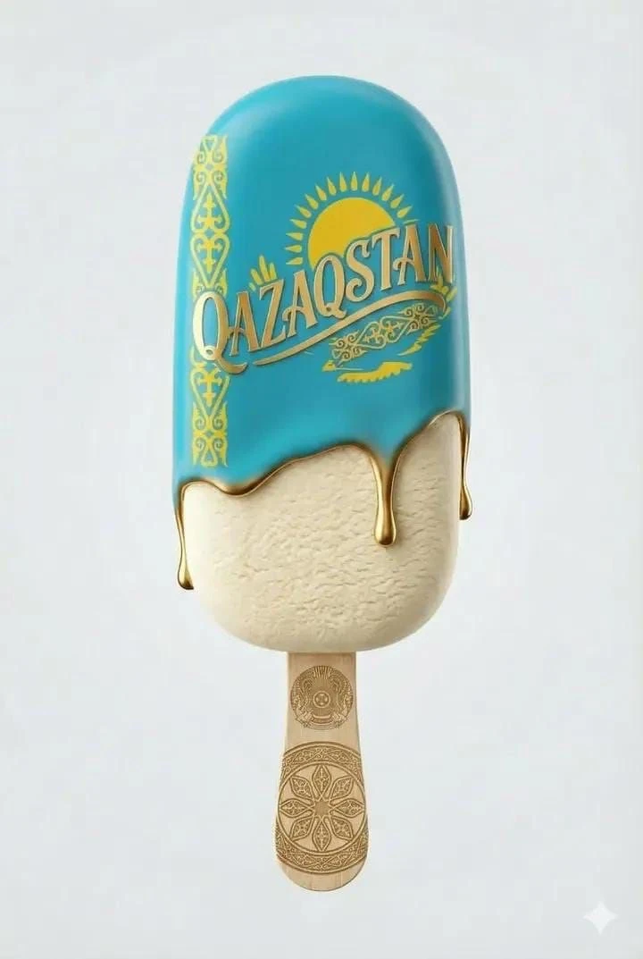 A minimalist, ultra-realistic product shot of a premium ice cream bar ins...
