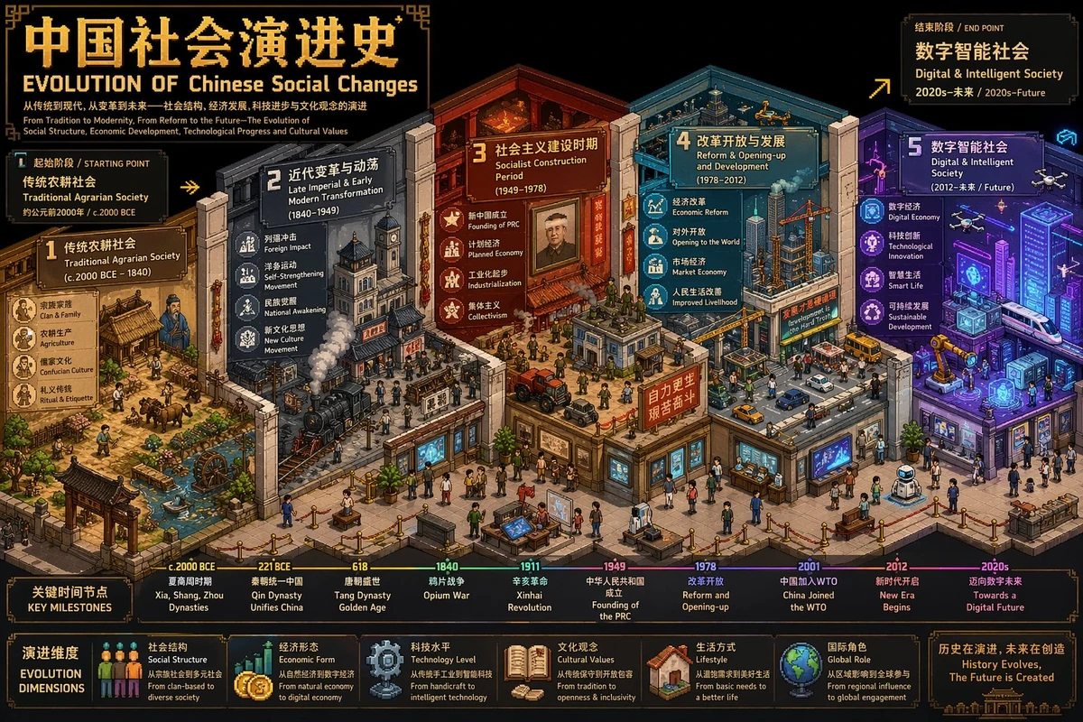 创作一张超高细节等距像素艺术时间线插画（3:4，4K），融合细节密度、象征性与隐喻。用户指定的主题为【Western Art Development】。